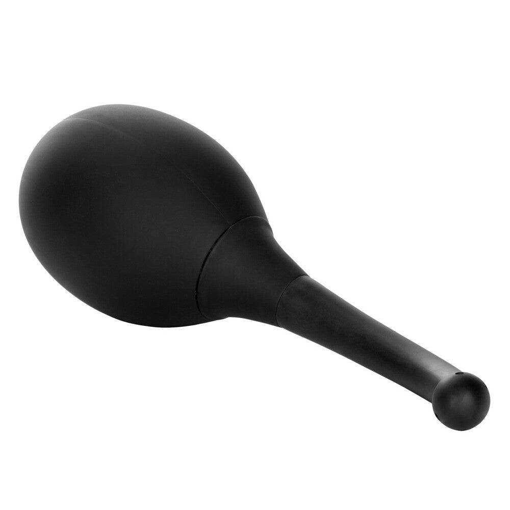 California Exotic Colt Bum Buddy Douche in black, featuring a sleek design and flexible nozzle for easy use.