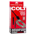 California Exotic Colt Advanced Shower Shot Enema Kit with sleek design and detachable nozzle for easy use.