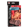 California Exotic Vivid Raw Pound It Vagina Masturbator in realistic texture and design, showcasing its lifelike appearance.