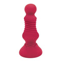 Rosebud butt plug by Secret Kisses, featuring a smooth design and vibrant rosebud tip for an elegant touch.
