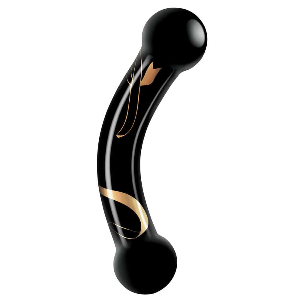 Secret Kisses 5.5-inch double-ended dildo in a sleek design, featuring a smooth surface and vibrant color.