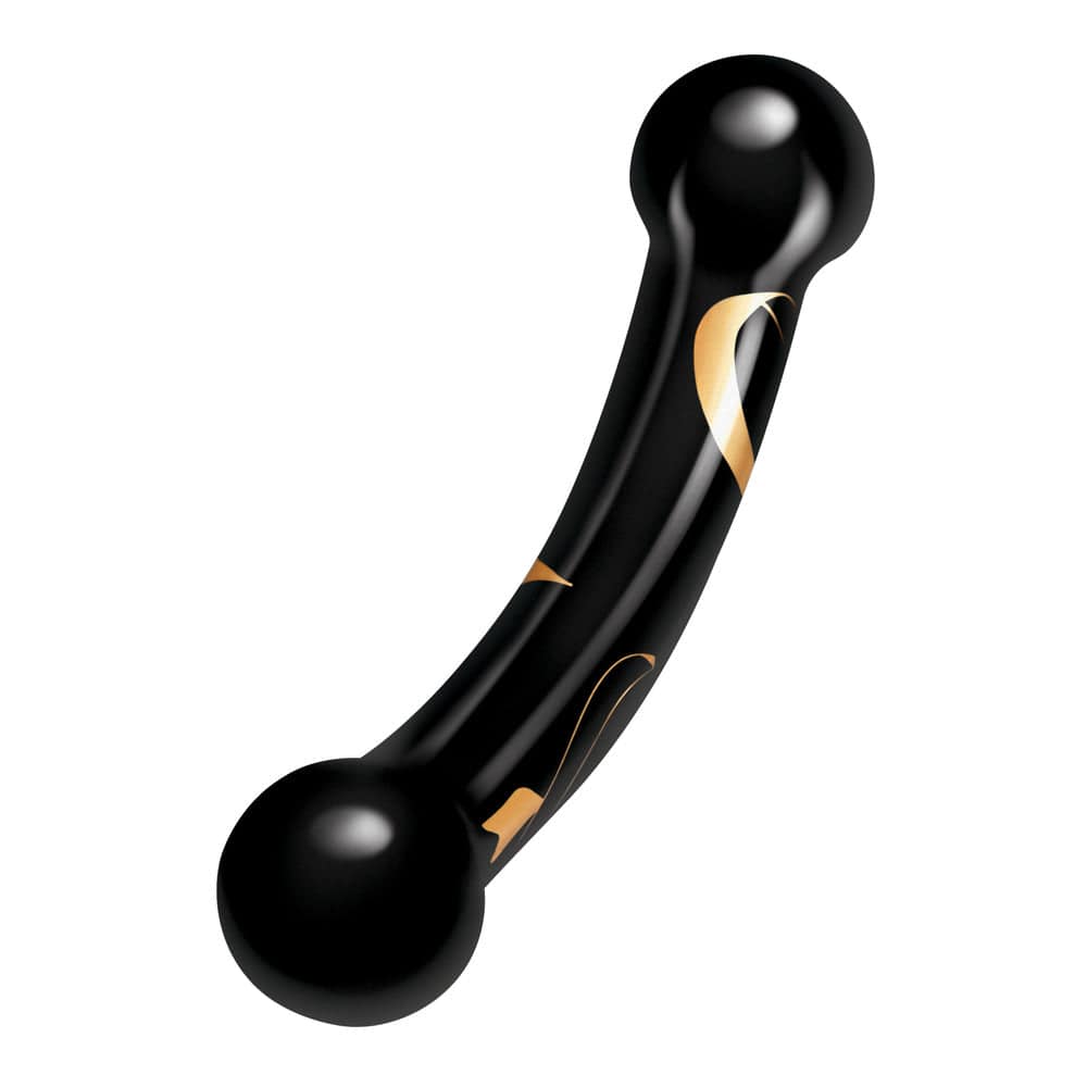 Secret Kisses 5.5-inch double-ended dildo in a sleek design, featuring a smooth surface and vibrant color.