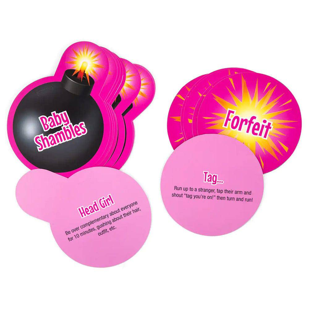 Creative Conceptions Secret Missions Girlie Nights game box featuring colorful graphics and playful design elements.