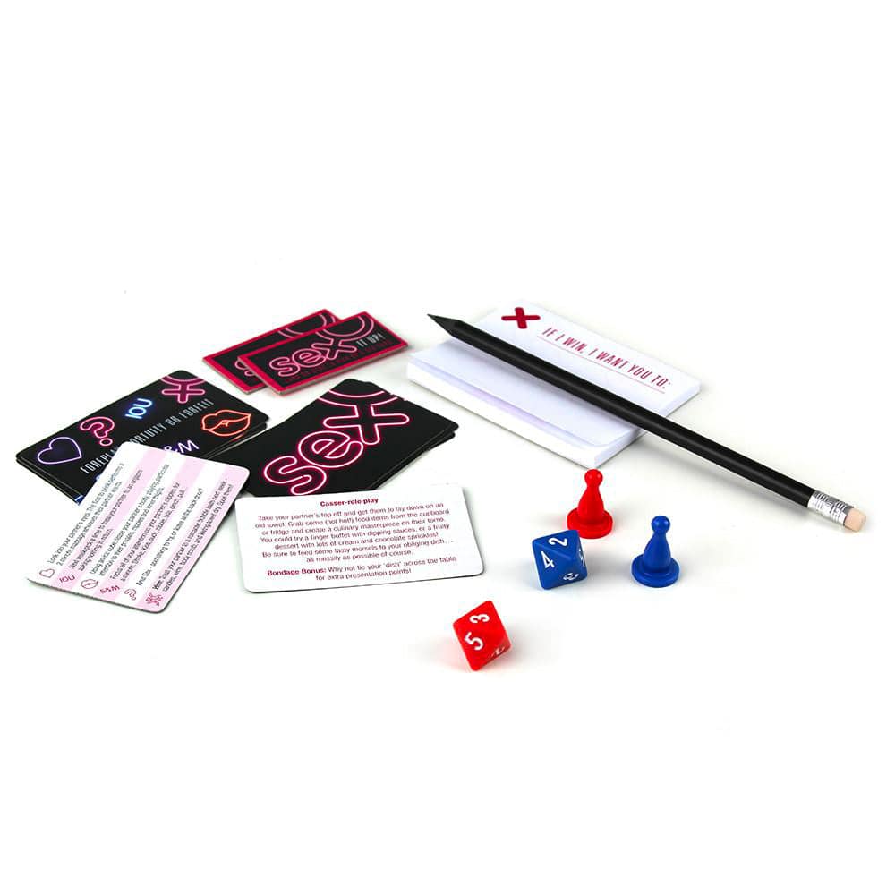 Creative Conceptions' Sex Marks The Spot game featuring fun elements for romance and sexual exploration.