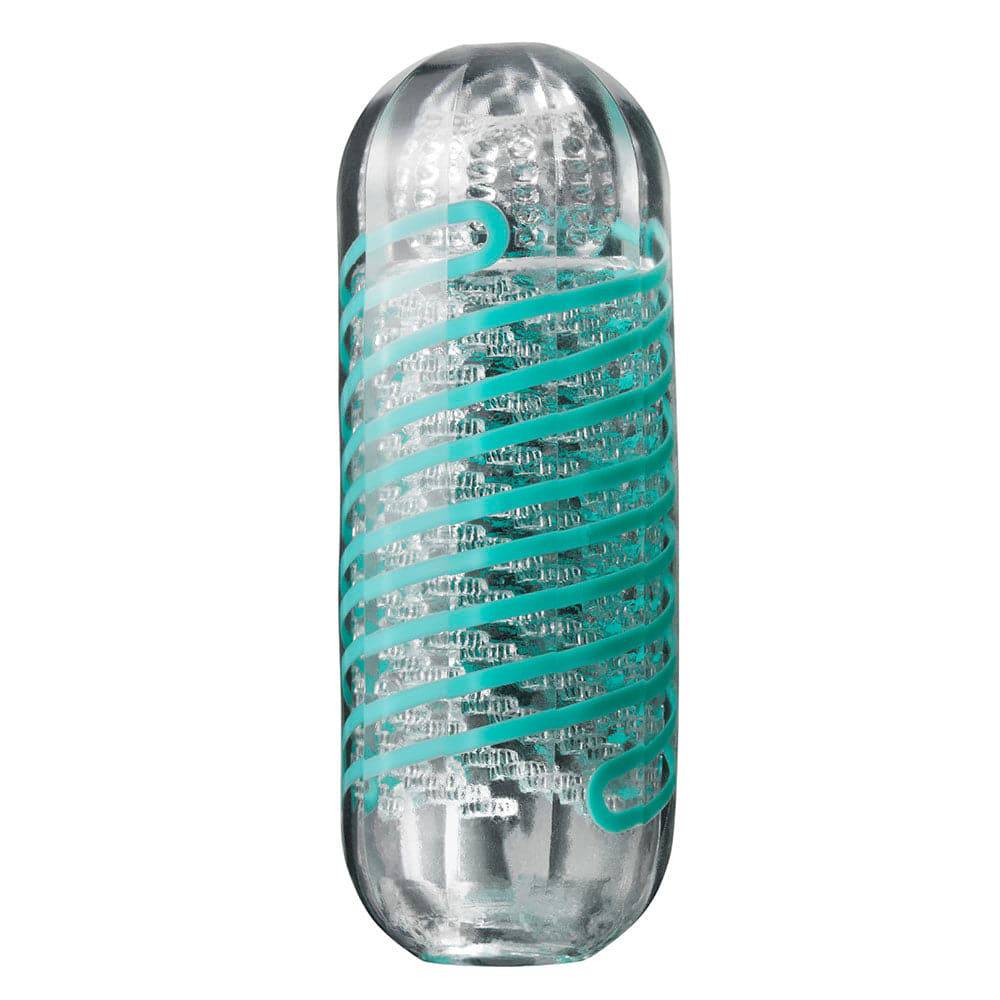 Tenga 04 Pixel Spinner Masturbator in a sleek design with textured surface for enhanced pleasure.