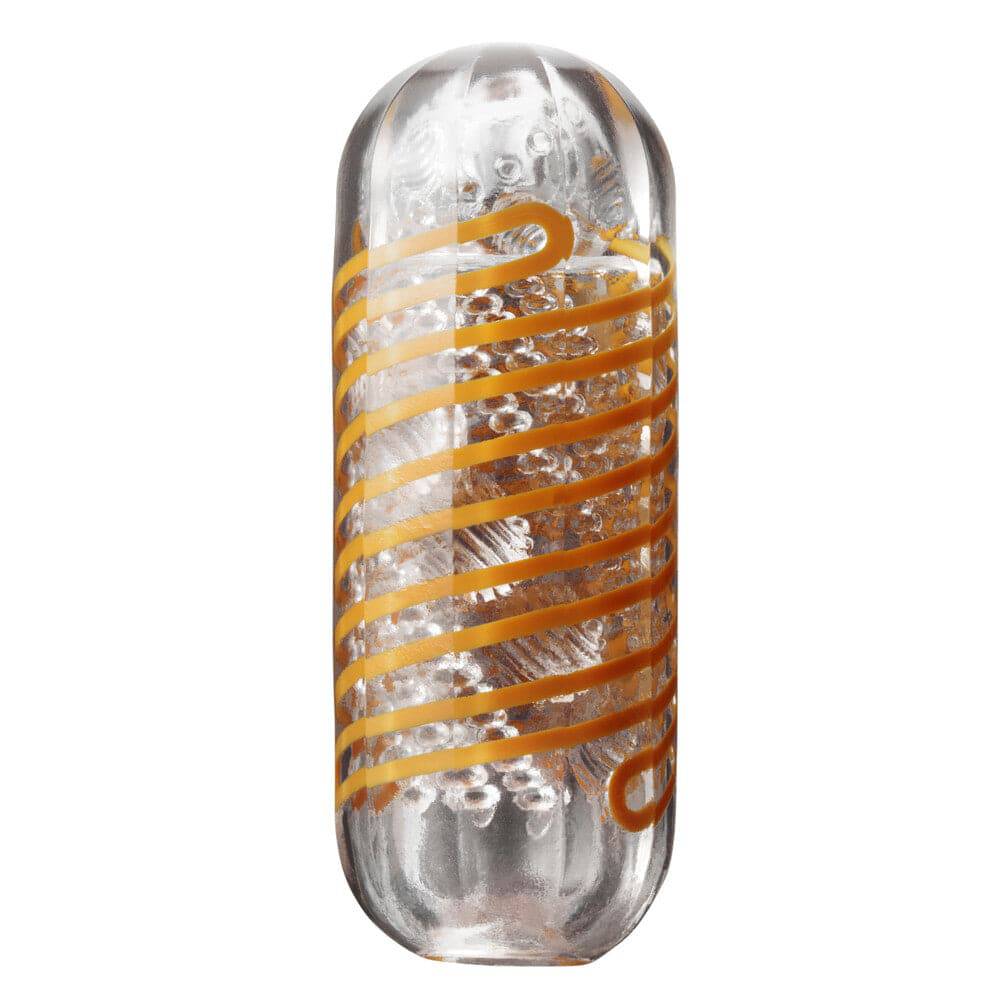 Tenga 05 Pärlor Spinner Masturbator featuring textured, flexible interior for enhanced pleasure and stimulation.