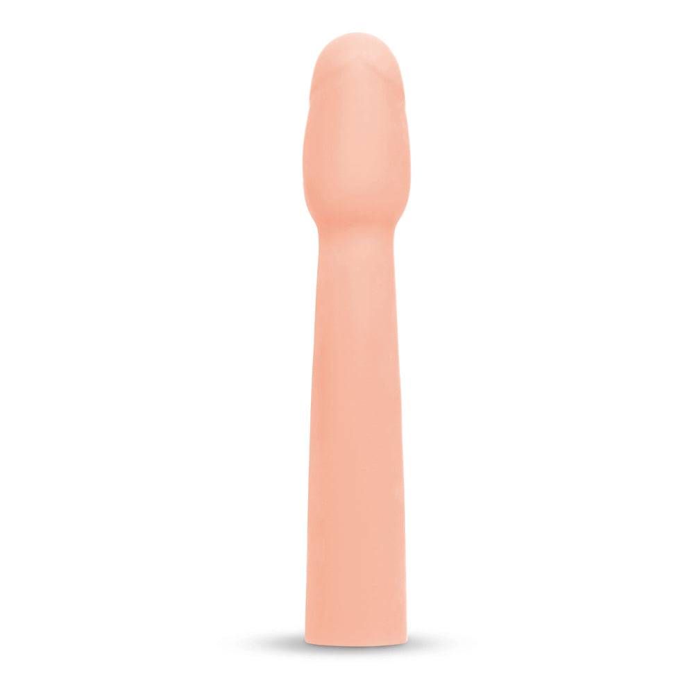 Size Up penis extender, 2-inch length, designed for enhanced size and comfort, featuring a sleek, smooth design.