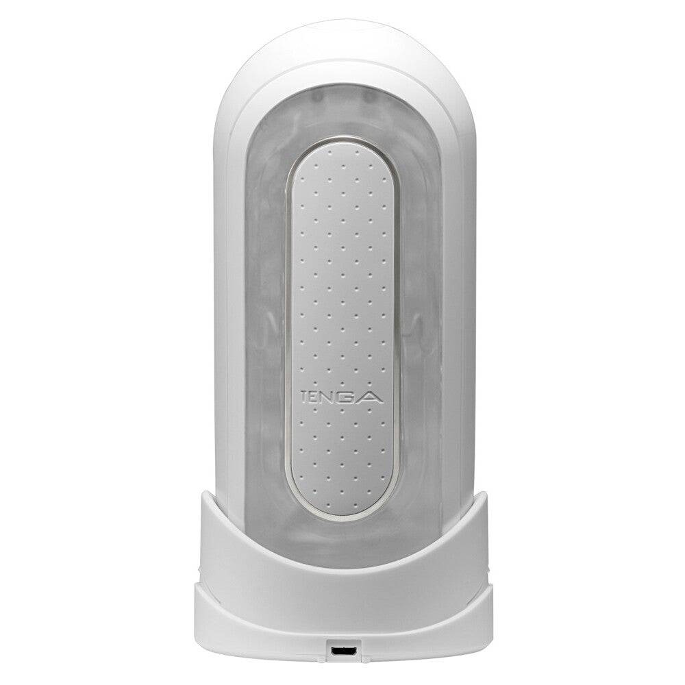 Tenga Flip 0 Zero Vibrerande Masturbator with sleek design and textured interior for enhanced stimulation.
