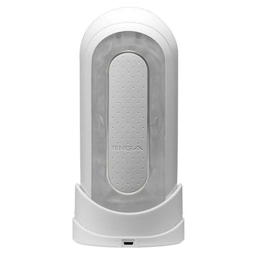 Tenga Flip 0 Zero Vibrerande Masturbator with sleek design and textured interior for enhanced stimulation.