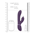 Vive Aimi Pulse Wave G Spot Vibrator in Lila color with sleek design and textured surface for enhanced pleasure.