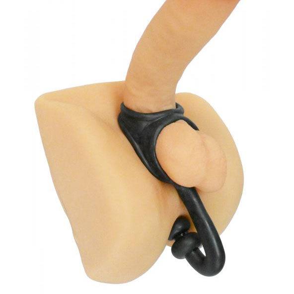 Master Series The Tower cock ring and butt plug set, featuring a sleek design and textured surfaces for enhanced pleasure.