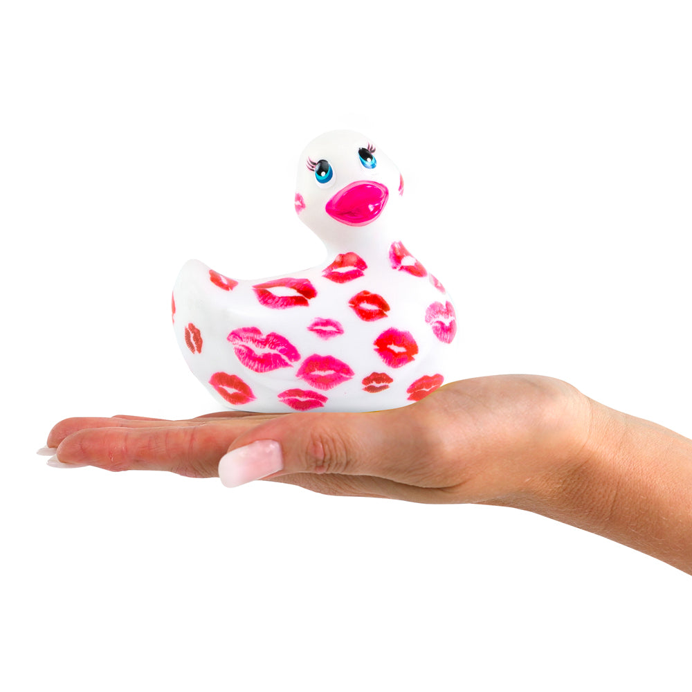 Romantic I Rub My Duckie in pink and white by Big Teaze, featuring a cute duck design perfect for playful bath time.