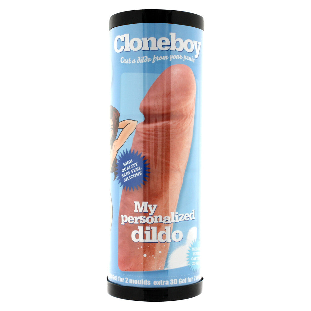 Cloneboy Flesh Pink Cast Your Own Personal Dildo displayed on a neutral background, showcasing its realistic design.