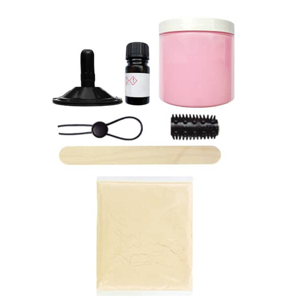 Cloneboy personal dildo kit with suction cup and molds for custom designs, displayed on a neutral background.