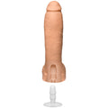 Doc Johnson Jeff Stryker 10-inch realistic dildo with detailed texture and lifelike design on a neutral background.
