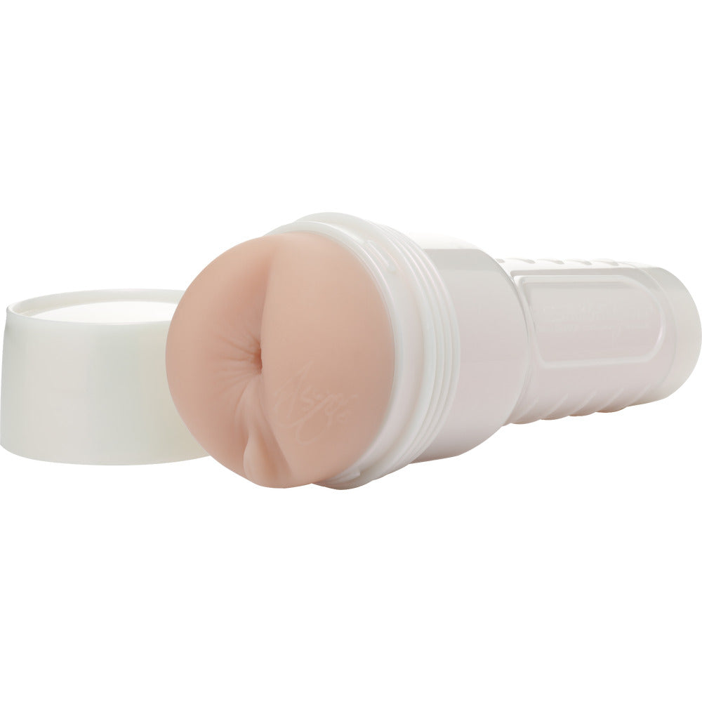 Elsa Jean Treat Fleshlight masturbator, featuring realistic texture and design for enhanced pleasure.