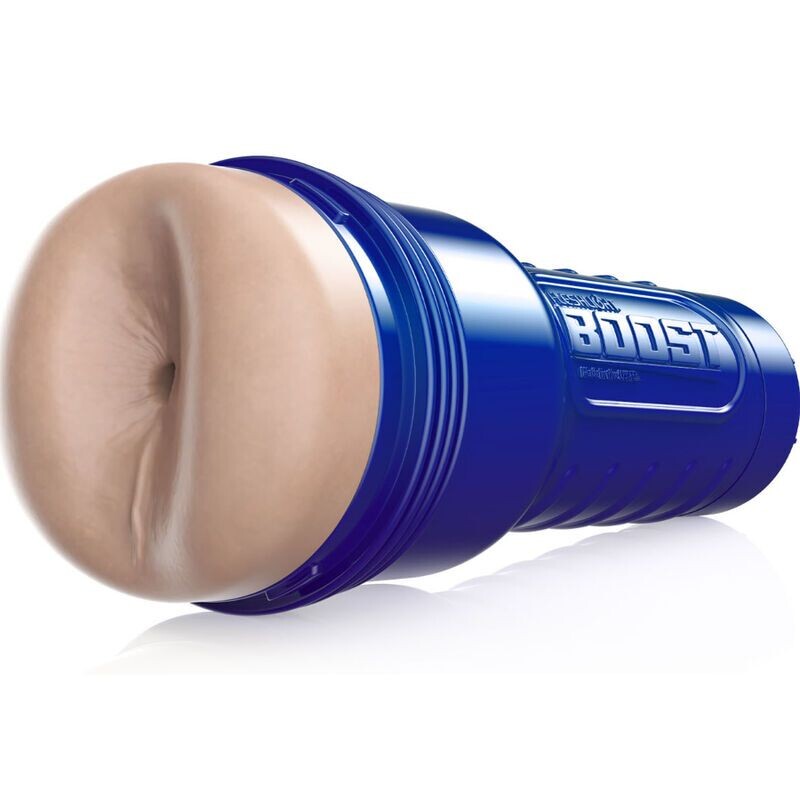 Fleshlight Boost Blast female masturbator with textured sleeve and ergonomic design for enhanced pleasure.