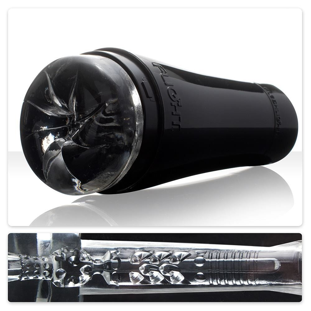 Fleshlight Flight Pilot Masturbator featuring a sleek design and discreet case, ideal for personal use.