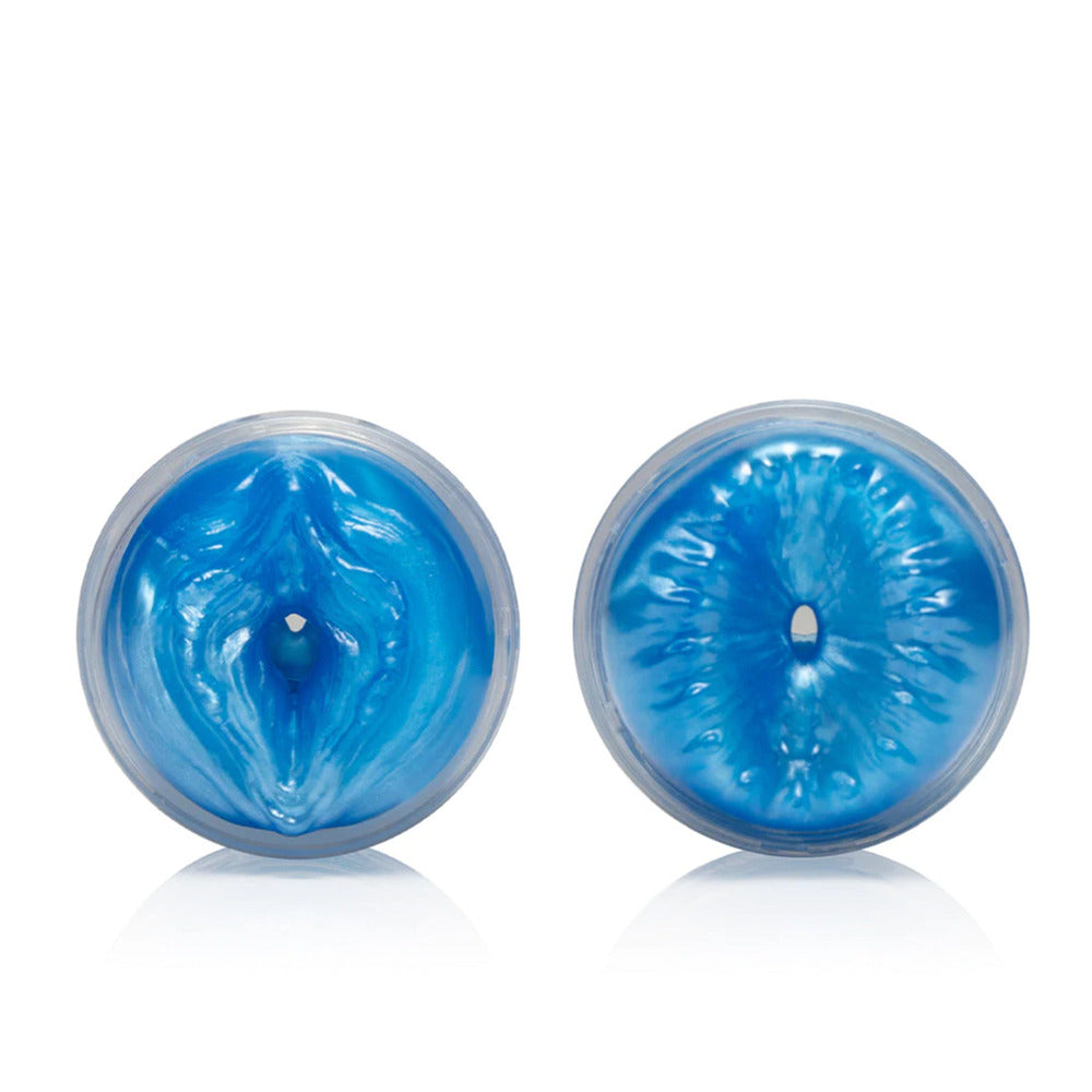 Fleshlight Quickshot Alien Lady and Butt, showcasing compact design and textured interior for enhanced pleasure.