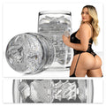 Fleshlight Quickshot Mia Malkova showing a compact design with dual openings for enhanced pleasure and stimulation.