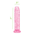Me You Us Ultra Pink Dong, 7 inches, features a realistic design and smooth texture for enhanced pleasure.