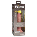 King Cock Elite 6-inch dildo by PipeDream in caramel, featuring double density for a realistic feel.