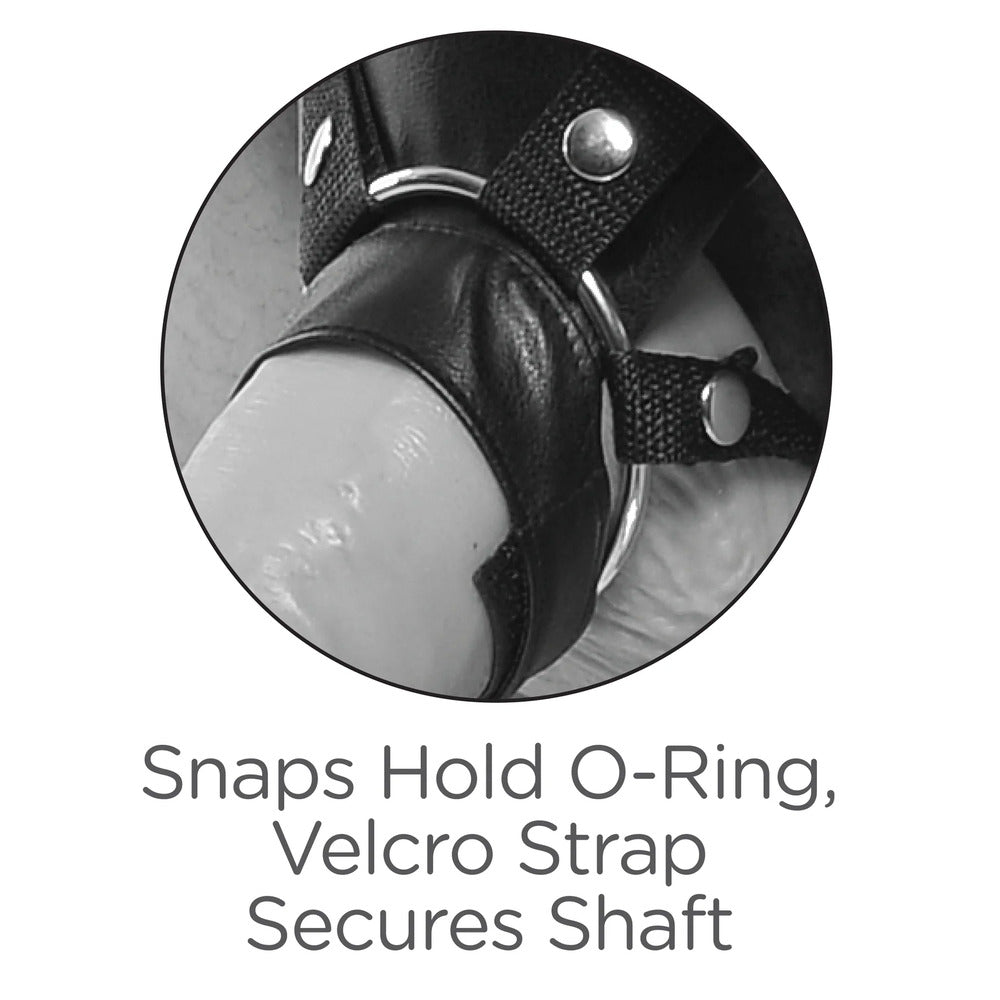 PipeDream strap-on featuring two hollow dildos and a realistic design for enhanced play.