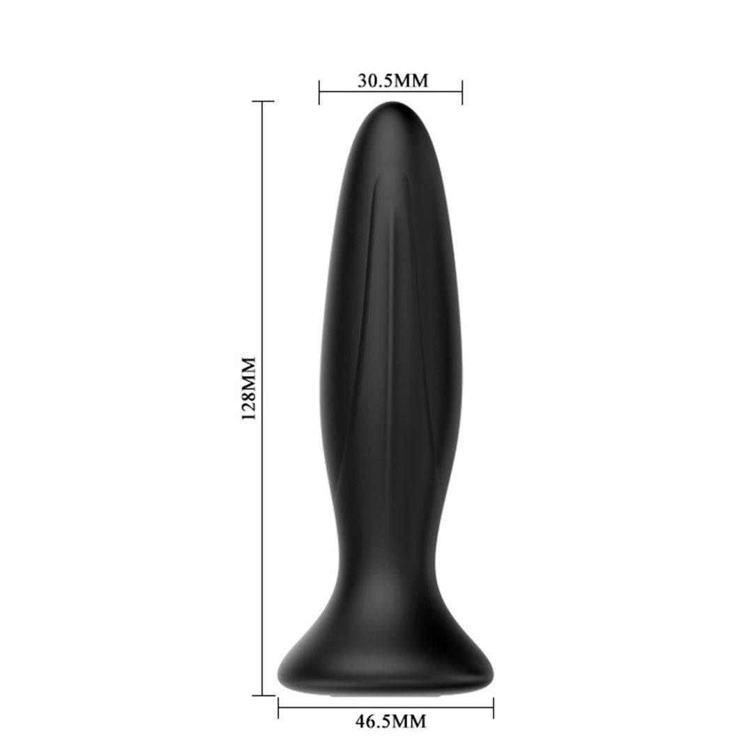 Pretty Love Mr Play vibrating anal plug in sleek design with textured surface for enhanced stimulation.