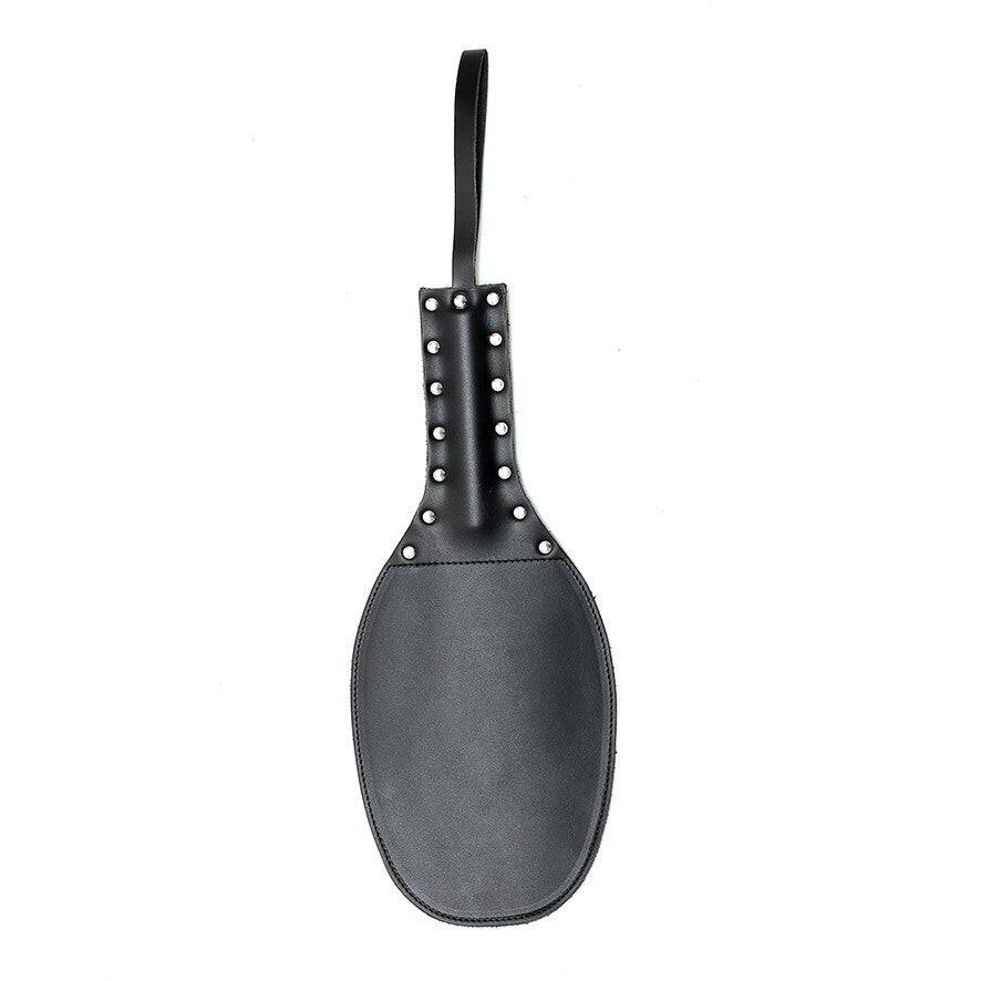 Rimba oval paddle with a smooth surface and sturdy handle, designed for versatile water activities.