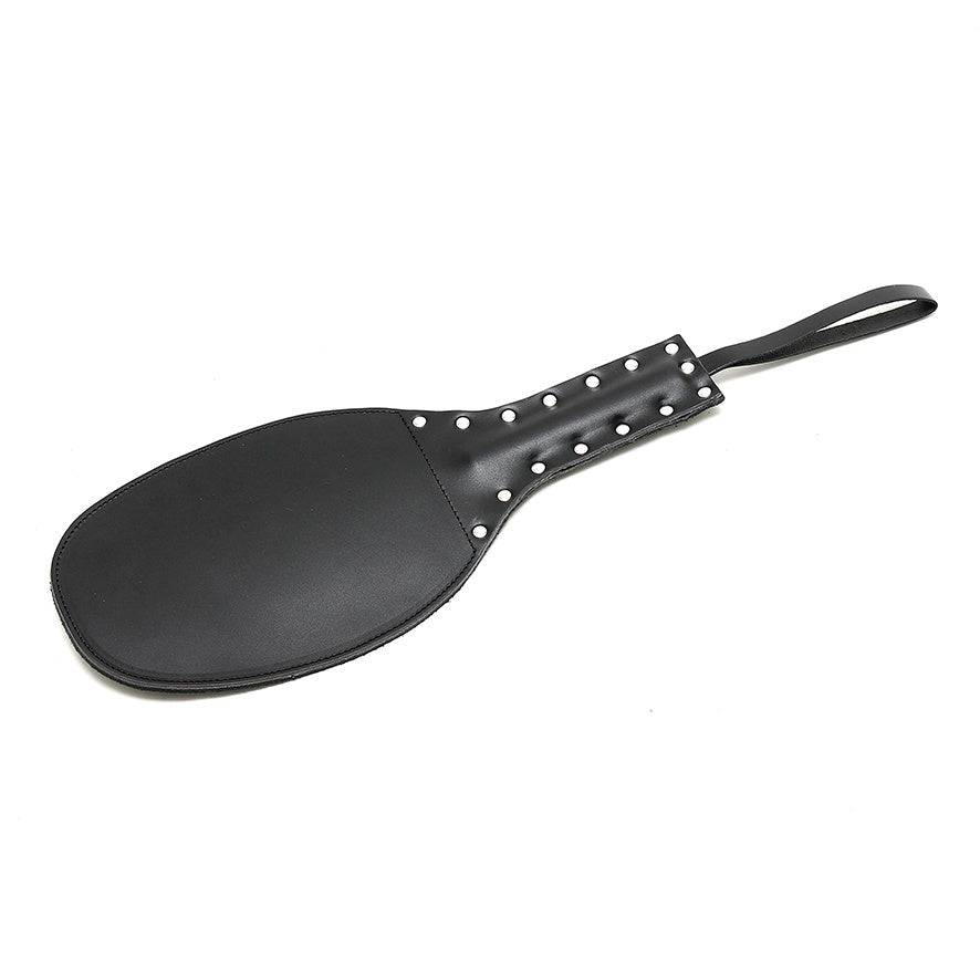 Rimba oval paddle with a smooth finish and sturdy grip, ideal for water sports and recreational activities.