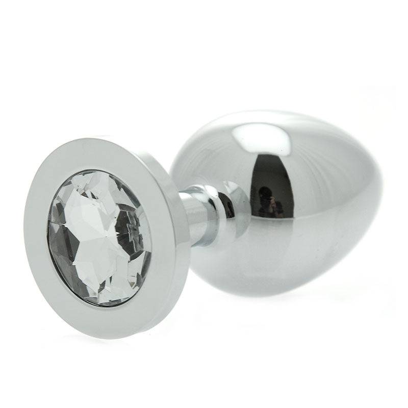 Rimba crystal-studded buttplug with a sleek design and elegant finish, ideal for intimate pleasure.