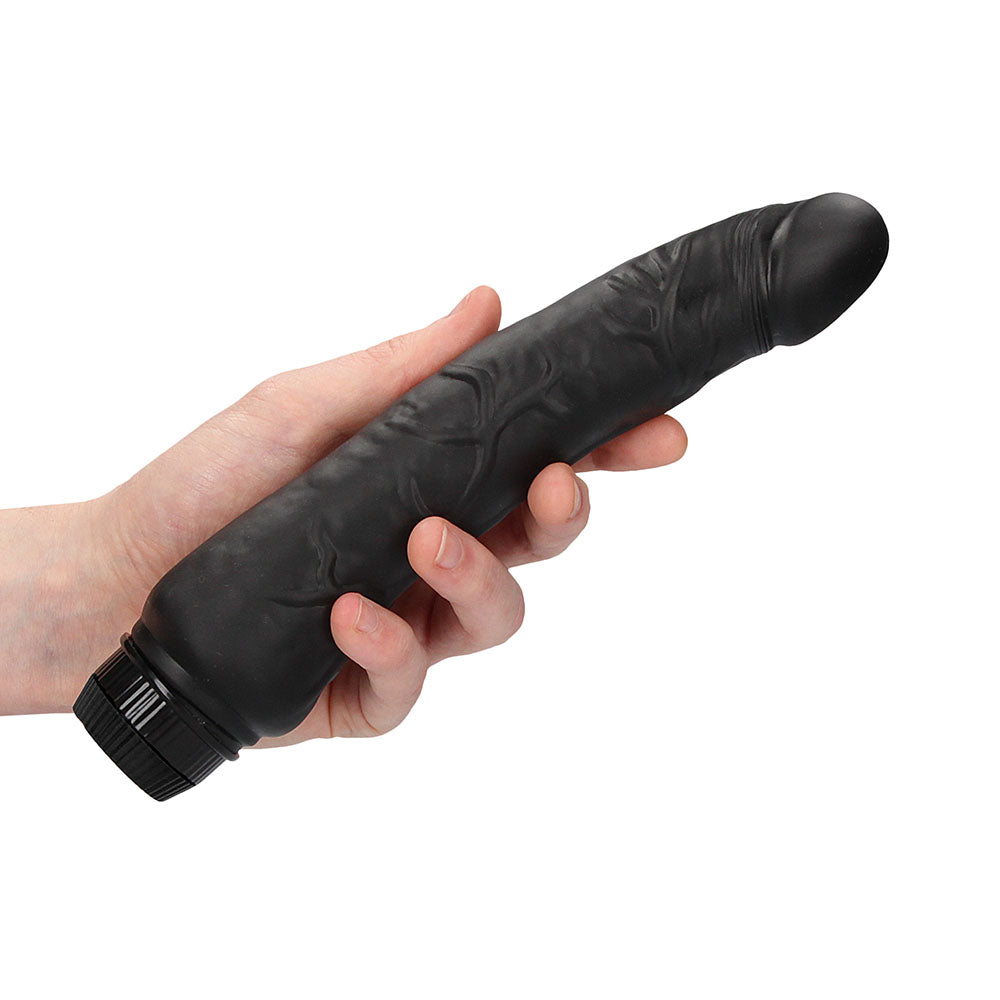 Black GSpot Vibrator by Shots Toys featuring a curved design for targeted stimulation and a sleek, modern look.