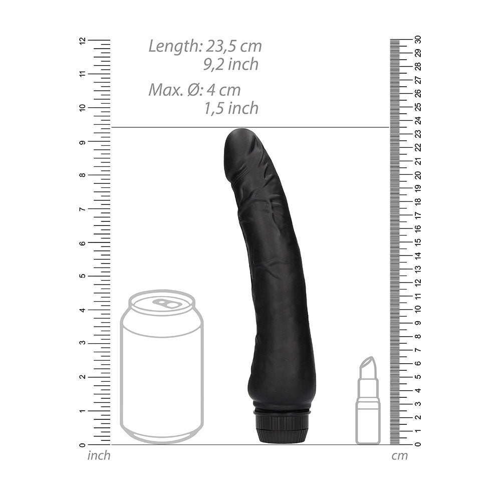 Black GSpot vibrator by Shots Toys, featuring a sleek design and curved shape for targeted stimulation.