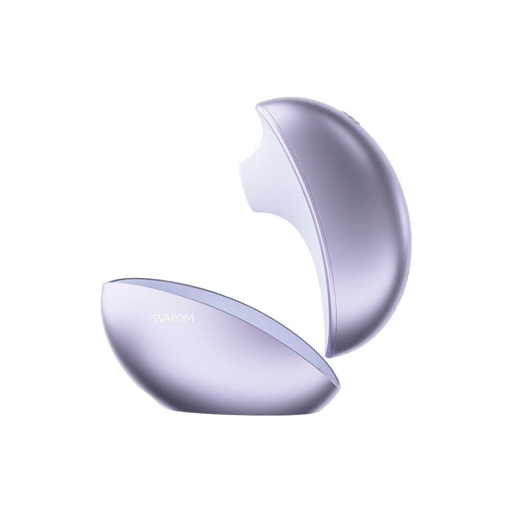 Svakom Pulse Galaxy app-controlled clitoral stimulator in sleek design, showcasing vibrant color and ergonomic shape.