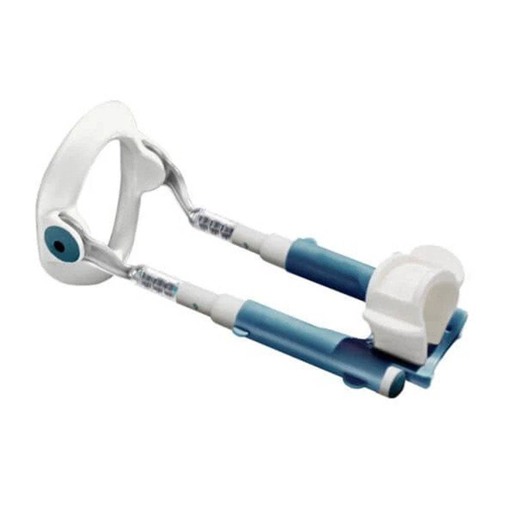 Male Edge Basic penis extender device on a neutral background, showcasing its ergonomic design and adjustable features.