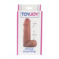 15cm ToyJoy Prince Charming dildo with realistic details and skin-like texture, designed for intimate pleasure.