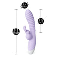 Lila 12-speed rabbit vibrator from Various Toy Brands, showcasing its sleek design and dual stimulation features.
